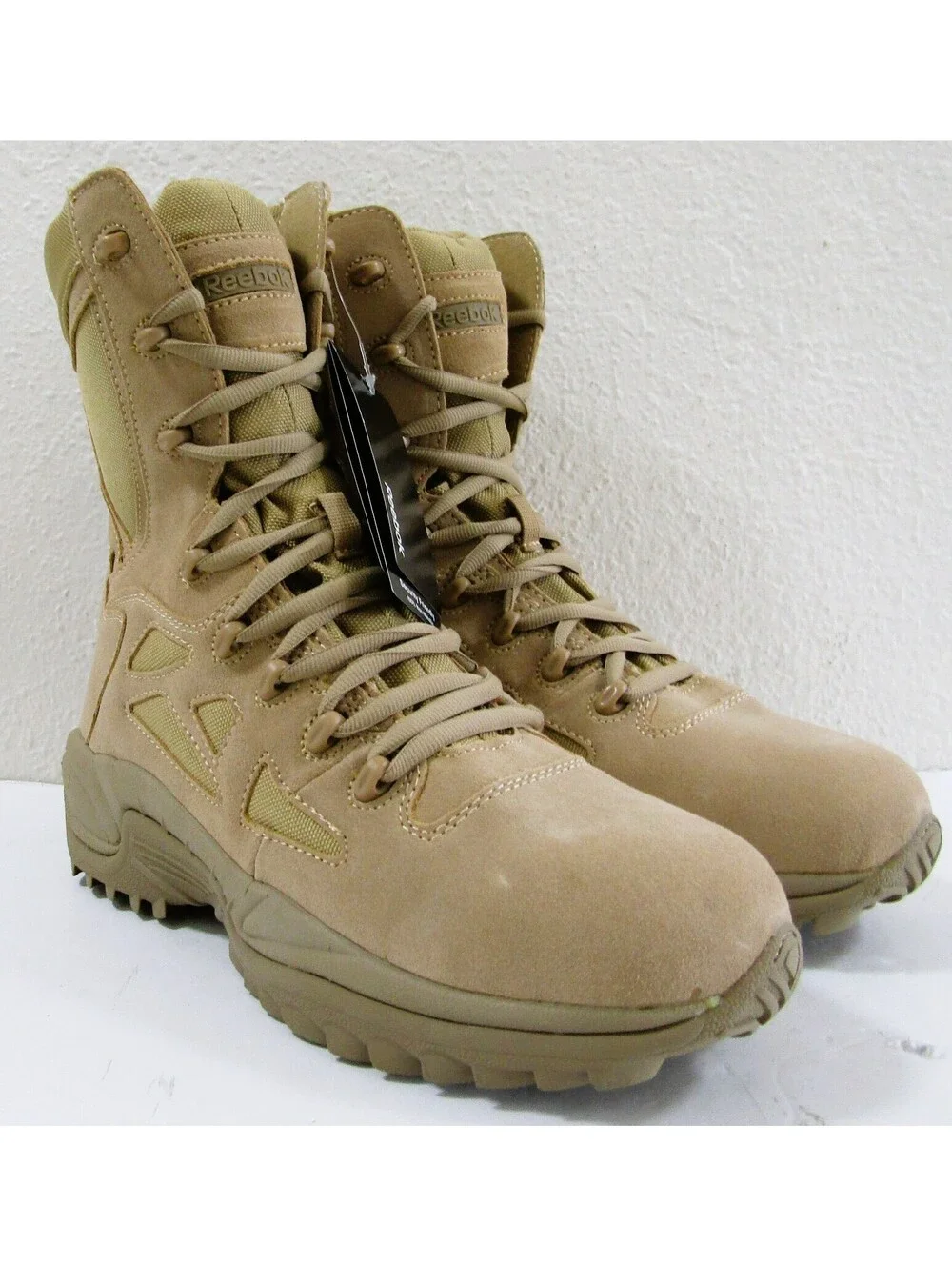 Reebok Men's Rapid Response RB8895 8-inch Tactical Duty Stealth Boot Size 10.5
